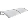 ASHILD Polycarbonate Door Canopy, 60 x 160 cm view 1
