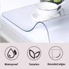 TMGJShd Thickened PVC Table Protector, Waterproof Table Cover, Matte, 2 mm, 105 x 230 cm Rectangle view 3