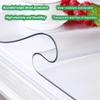 TMGJShd Thickened PVC Table Protector, Waterproof Table Cover, Matte, 2 mm, 105 x 230 cm Rectangle view 4