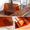 TMGJShd Thickened PVC Table Protector, Waterproof Tablecloth Cover, Coffee, 2 mm, 65 x 280 cm Rectangle view 2