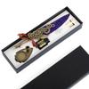 JAWSEU Handmade Quill Dip Pen Calligraphy Set with Ink and 2 Replacement Nibs view 2