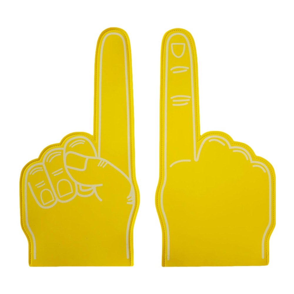Gladiator Foam Finger, 46 cm, Giant EVA Foam Finger for Sports Fans