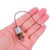 Gadpiparty 2-Piece N20 DC 3-6V Micro Gear Motor with 8mm D-Shaft for RC Cars and Robotics view 4