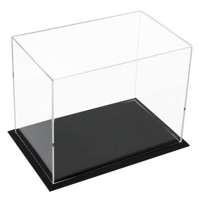Purzen Acrylic Display Case with Black Base, 150 x 100 x 100 mm
