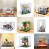 Purzen Acrylic Display Case with Black Base, 150 x 100 x 100 mm view 2