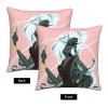 Xinchangda Hazbin Hotel Pillow Cover, Angel Dust/Alastor, 45 x 45 cm view 2