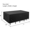 Square/Rectangular Outdoor Furniture Cover 90 x 85 x 60 cm, 420D Oxford Fabric view 2