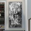 5D Tiger Diamond Painting Kit, Full Drill, 60 x 30 cm view 2
