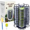 TEGOVE Coffee Capsule Holder for Tassimo Capsules, 52-Capsule Capacity, 360° Rotating, Black view 1