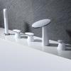 5-Piece Split Bathtub Faucet Set with Pull-Out Hand Shower view 3