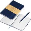 Notebook with Ballpoint Pen, A5, 192 Pages, Dark Blue view 1