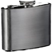 Portable Stainless Steel Mini Hip Flask, 9 oz, Silver