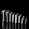 Portable Stainless Steel Mini Hip Flask, 9 oz, Silver view 4