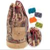 8 mm Cotton Cord, 100% Cotton, Sold by the Meter from 1 m, 36 Colors, Rust Brown view 3