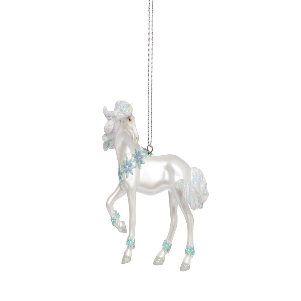 Enesco The Trail of Painted Ponies Christmas Ocean Dreams Hanging Ornament, 6.9 cm, Multicolor