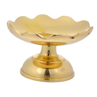 Alipis 2-Piece Lotus Plates, Elegant Serving Trays for Snacks and Buddhist Ceremonies