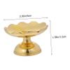 Alipis 2-Piece Lotus Plates, Elegant Serving Trays for Snacks and Buddhist Ceremonies view 4