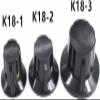 5-Pack Potentiometer Knobs K18-1 K18-2 K18-3, 6 mm Inner Hole Bakelite Knob KCZ KCT Band Switch Knob Resistance Element (Color: K18-3) view 2