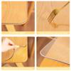 SSFMSF Transparent Washable PVC Tablecloth, 2 mm, 40 x 80 cm view 2