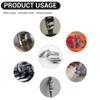 URTYP 1/5 pcs. 8120 mm Single-Ear Stepless Hose Clamps, 304 Stainless Steel view 3