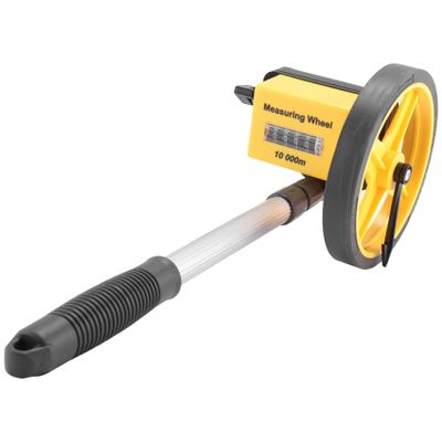 Osmond Measuring Wheel, Plastic Distance Wheel, 45 × 16 × 14 cm, for Surveyors (Small Wheel, 12)