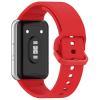 SMYAOSI Band for Galaxy Fit 3 (SM-R390), Silicone Replacement Sport Strap, Red view 2