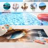 WEQEER Personalized Football/Basketball Beach Towel with Name, Microfiber, 90 x 180 cm view 4