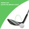 MAZEL Golf Lob Wedge, 70°, 35 in, Right-Handed, CNC-Milled Face, Sand/Pitching Wedge (Single Green, 68°, RH) view 4