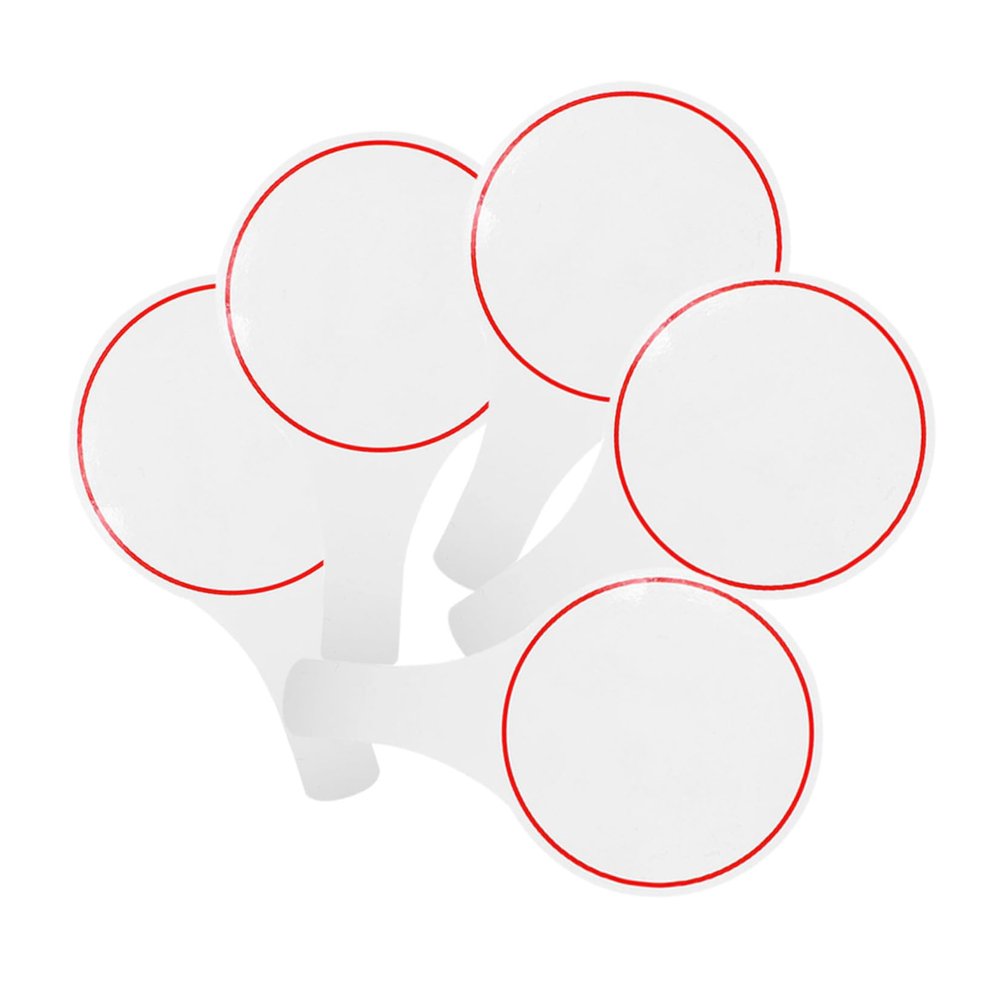 NUOBESTY 5-Pack Small Foam Whiteboards with Handles