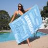 TICBIK Personalized Microfiber Beach Towel for Kids with Name view 4