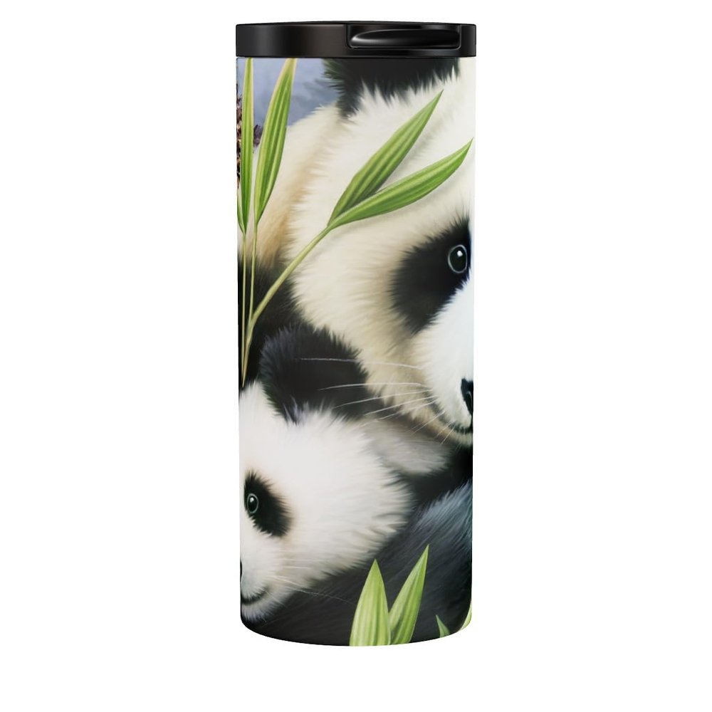 The Coloured House Panda & Cub Tumbler, 17 oz