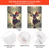 Christmas Deer Garden Flag, 30.5 x 45.7 cm, Double-Sided Outdoor House Flag view 4
