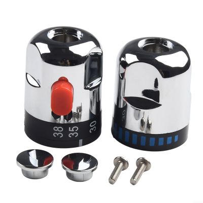 Getdoublerich Thermostatic and On/Off Control Handles, 3 Pairs