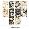 GRAZDesign Tile Stickers for Bathroom & Kitchen, Vintage Floral Pattern, Self-Adhesive, 15 x 20 cm / 40 pcs view 2