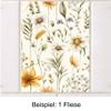 GRAZDesign Tile Stickers for Bathroom & Kitchen, Vintage Floral Pattern, Self-Adhesive, 15 x 20 cm / 40 pcs view 3