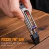 TIMULTI Titanium EDC Pocket Crowbar Tool, Ultralight and Durable view 2
