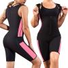 Women's Neoprene Sauna Workout Suit and Shaping Vest, Watermelon Red, Size M view 2