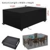 Outdoor Furniture Cover 220 x 220 x 80 cm, 420D Oxford Fabric view 2