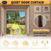 SYC Magnetic Screen Door, Brown, 70 x 210 cm view 4