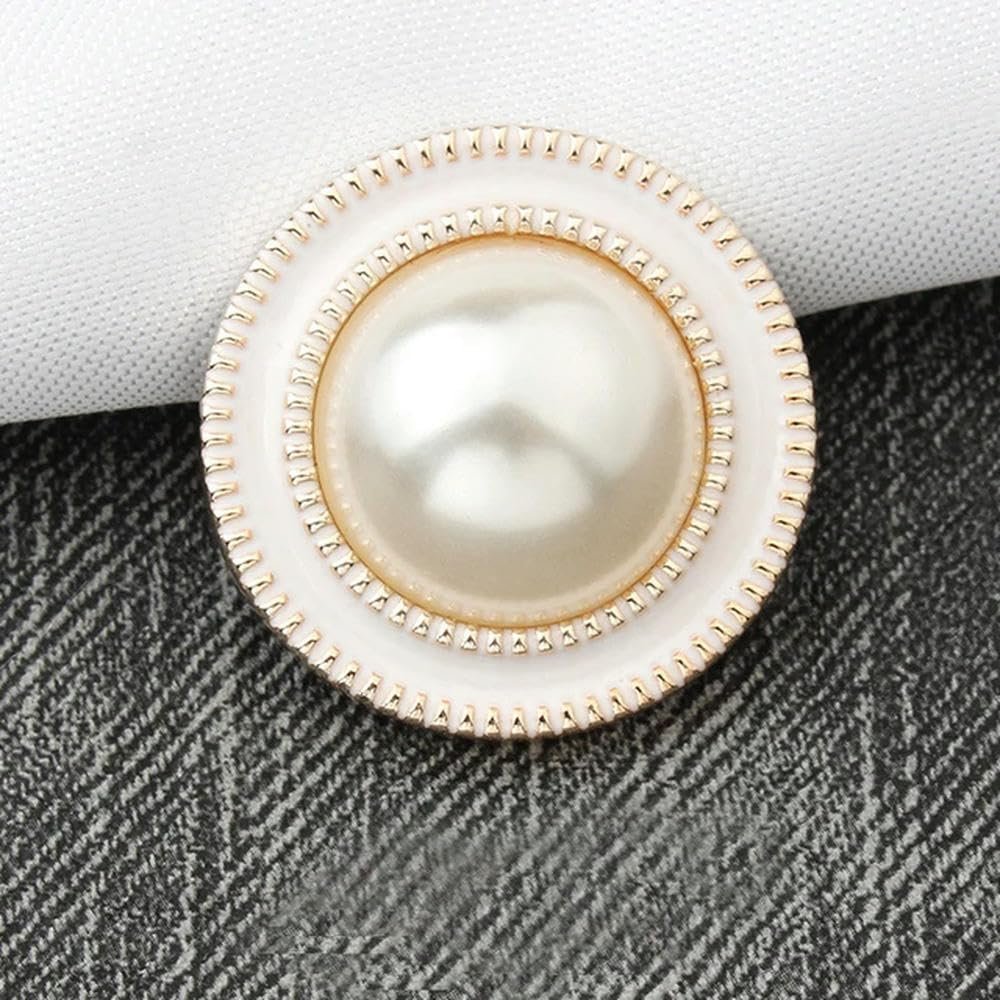 THAYLA 10-Piece 18/21/25 mm Pearl Shank Buttons