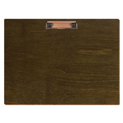 Btic Wooden Clipboard, Standard Shape, Hazelnut, A3–A6, 3 mm Birch Plywood