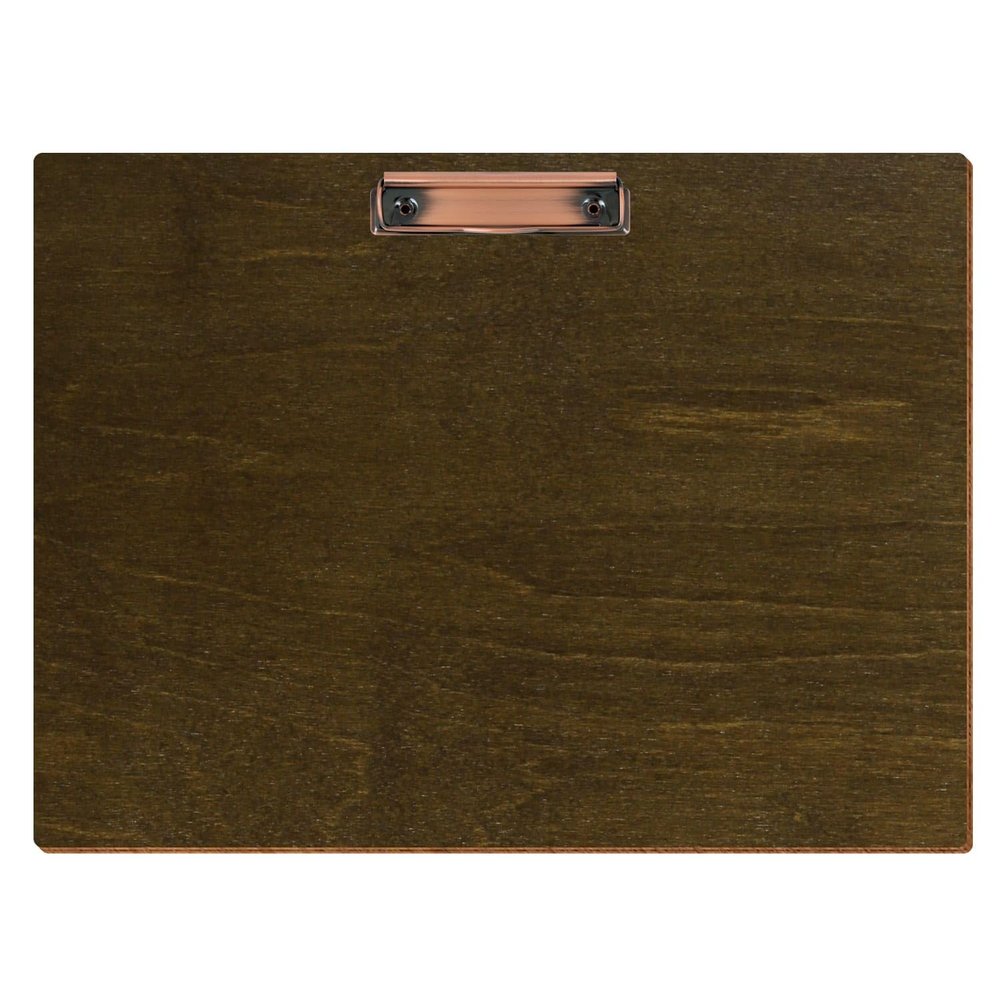 Btic Wooden Clipboard, Standard Shape, Hazelnut, A3–A6, 3 mm Birch Plywood