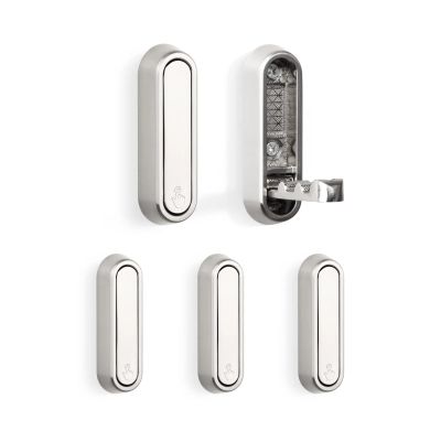 WYFDMNN Black Wall Hooks, Wall-Mounted Bathroom Hooks for Clothes, Hats, Towels and Bathrobes, Home Decor, Bathroom Accessories, cuicui (Color: K615-BN, 5-Piece Hooks)