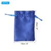 PATIKIL Satin Drawstring Bags, 30-Pack, 6 x 8 in, Blue view 2