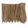 Artificial Palm Thatch Roofing Roll, Flame-Retardant PE, 0.5 x 1 m, Yellow view 1