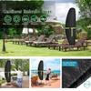 Dariokki 1-Piece 420D Waterproof Outdoor Cover for Cantilever Offset Umbrella, 265 x 40 x 70/50 cm view 4