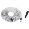 Jisapmzu 50-Ft. Garden Hose, 304 Stainless Steel Metal Water Hose - Flexible, Lightweight, Tangle-Free, Rust-Resistant, Easy to Use and Store view 2