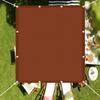 Waterproof Shade Sail 5 x 5.5 m (16.4 x 18.04 ft), Rust Red view 1