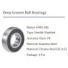 Kozelo 2-Pack 6900-2RS Deep Groove Ball Bearings, 10 x 22 x 6 mm, Chrome Steel view 2