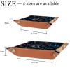 Folding PU Leather Gaming Dice Tray and Storage Box view 4